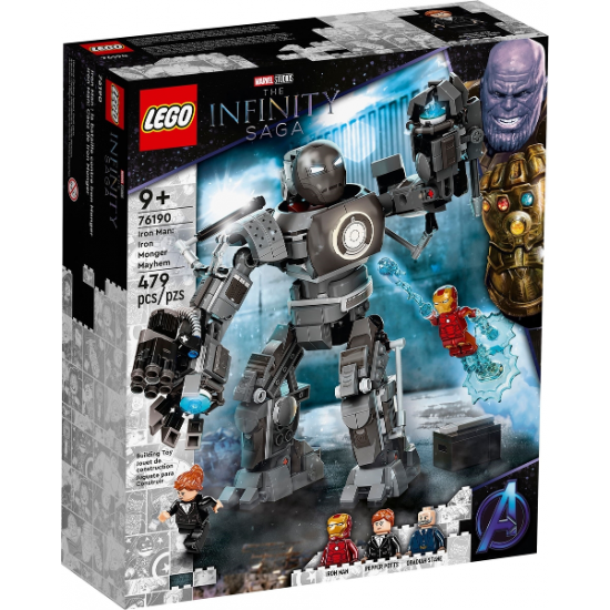 LEGO SUPER HEROES Iron Man: Iron Monger Mayhem 2021